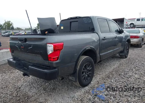 2021 Nissan Titan Pro-4X 4X4 из США, поврежденный, VIN 1N6AA1ED3MN526499